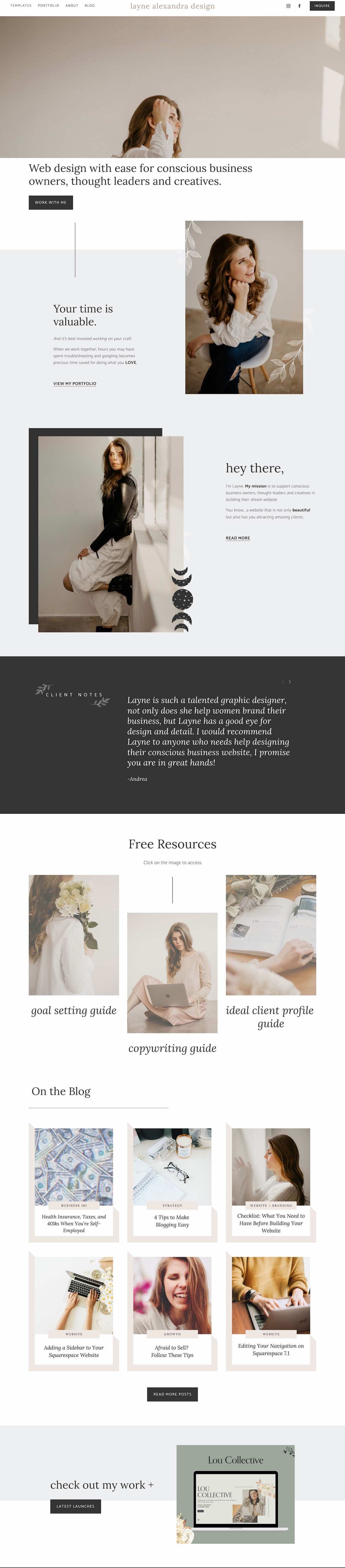 How Layne earned more in Q1 than her entire previous year as a new web designer Paige Brunton Squarespace blog 3.jpeg